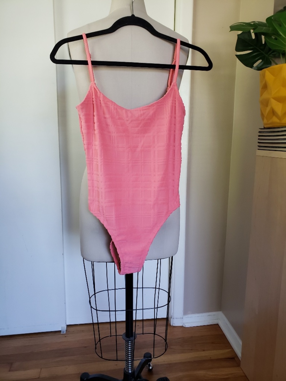 Cotton on Body Terry Jacquard One Piece Swimsuit Size Small